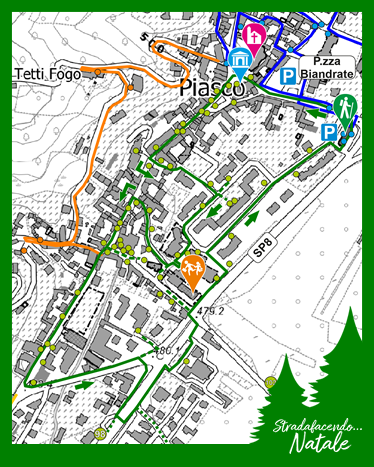 Stradafacendo... Natale - Piasco - Percorso Verde