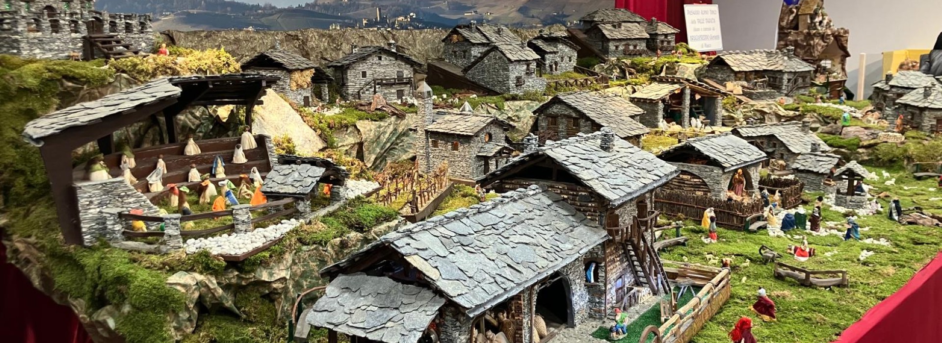 Presepe in pietra di Giovanni Brugiafreddo