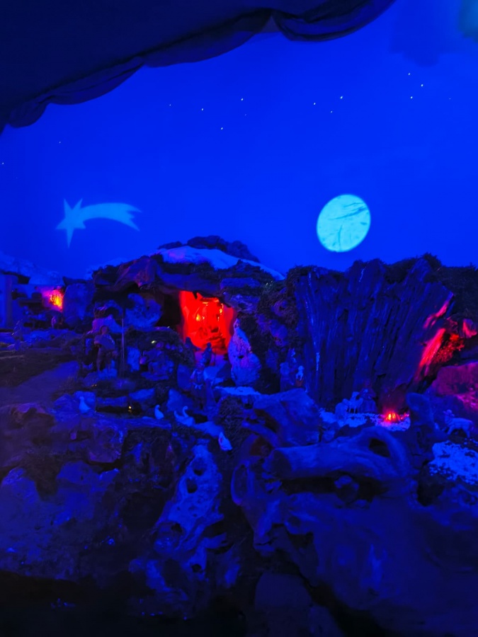 Presepe con Casette in Pietra -  Brugiafreddo Giovanni a Piasco (CN)