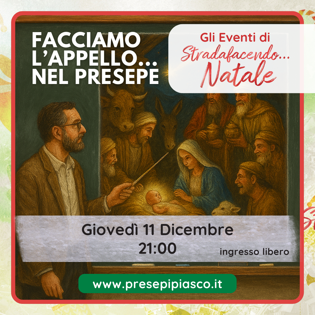 Facciamo l’appello… nel Presepe!